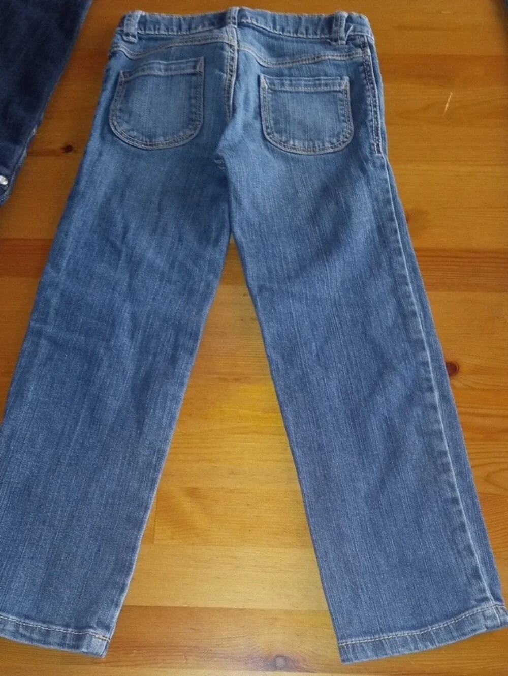 Gymboree Size 5 Classic Straight-Leg Kids Jeans - Blue